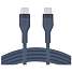 USB-C opladningskabel 2 meter - blå