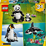 LEGO Creator 3-i-1 pandafamilie 31165