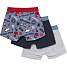 Spider-Man 3-pak boxershorts str. 98/104 - blå/grå