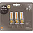 Salling 3 pak LED pin 1,7W - varmt hvidt lys
