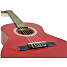 DiMavery AC-303 klassisk spansk guitar 1/2 rød