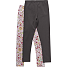 VRS børne 2-pak leggings str. 110 - multifarvet/sort