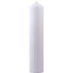 Windsor bloklys ren stearin 7x34,5 cm - hvid
