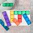 Connetix Ractangle Pack magnetsæt 18 dele - Rainbow