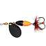 Kinetic fizz 19g spinner - sort/orange/guld