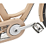 SCO Premium E-Modern dame elcykel 7 gear 28" 11,6AH/418 Wh 2024 - sand