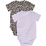 VRS baby 2-pak body str. 86 - brun/lilla
