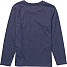 Børne langærmet T-shirt str. 134/140 - Mørkeblå