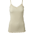 VRS dame undertrøje smal strop str. XL  - beige