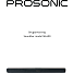 Prosonic soundbar SB-600 - sort