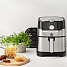 OBH Nordica Easy Fry & Grill Classic+ airfryer 2-i-1 - sølv 1550 W