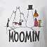 Mumitroldene T-shirt str. 74/80 - hvid