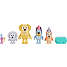 Bluey familie figurer 4-pak - assorteret