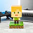Minecraft Alex lampe - multifarvet