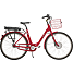 SCO Premium E-Fresh dame elcykel 7 gear 28" 11,6AH 2025 - rød