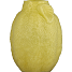 Citron glasvase H: 16,5 cm - gul