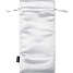 Sinful hvid satin opbevaringspose medium