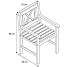 Rosenborg Compact havestol - teak
