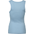 VRS dame rib tanktop str. L - lyseblå