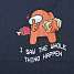 Among Us T-shirt str. 146/152 - sort