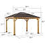 Pavillon Bruri 396x338cm