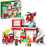 LEGO DUPLO Brandstation og helikopter 10970
