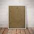 Hvid ramme m. plexiglas - 30x40 cm