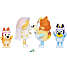 Bluey figurer bryllup 4-pak