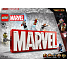 LEGO Marvel - MARVEL-logo og minifigurer Samlerobjekt 76313