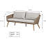 Kirby loungesofa - beige