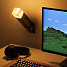 Minecraft Torch lampe - brun