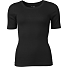 VRS dame rib T-shirt str. M - sort