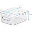 SmartStore Compact S opbevaringsboks (1,5L)