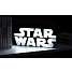 Star Wars lampe - sort og hvid