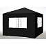 Sider til Koby pavillon sort - 3 x 1,9 m