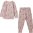 808 børne pyjamas str. 8 år - brun