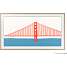 Samsung The Frame ramme 50" - teak