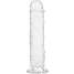 Willie City Klar dildo med sugekop 18 cm