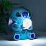 Stitch bordlampe - blå