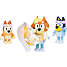 Bluey figurer bryllup 4-pak