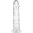 Willie City Klar dildo med sugekop 15 cm