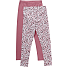 VRS børne 2-pak leggings str. 128 - multifarvet/pink