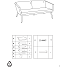 Kirby loungesofa - beige