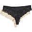 VRS dame 2-pak g-streng str. L - beige/sort