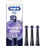 Oral-B iO Radiant White tandbørstehoveder 3-pak - sort