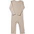 808 baby uld heldragt str. 80 - beige