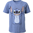Stitch T-shirt str. 122/128 - blå