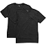 VRS herre 2-pak T-shirt str. 2XL - sort