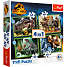 Jurassic World puslespil - 35, 48, 54 og 70 brikker