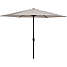 Orlando parasol - Sort/sandy grey